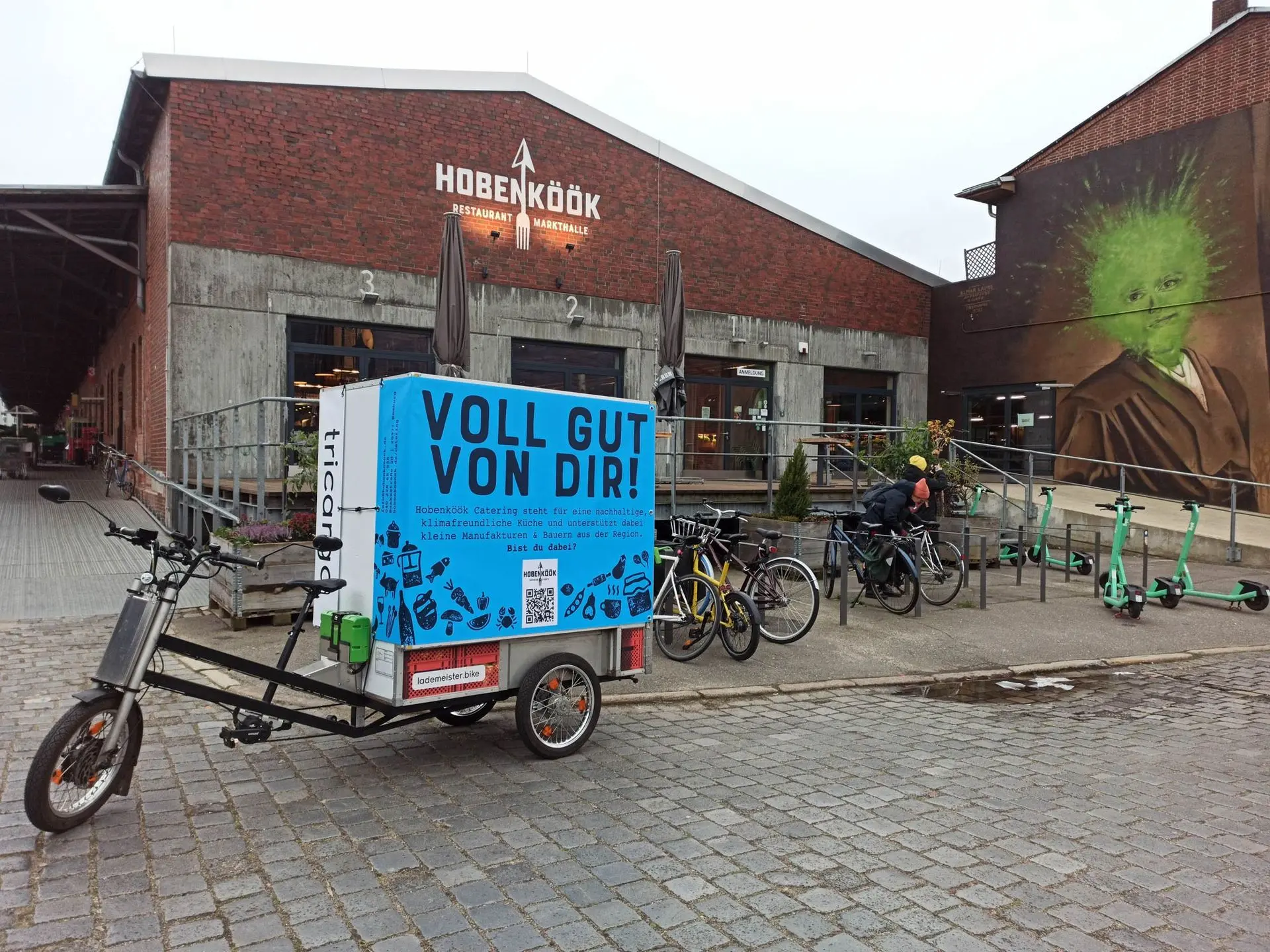 Hobenköök-Werbung auf Banner Hobenköök-Werbung auf Banner