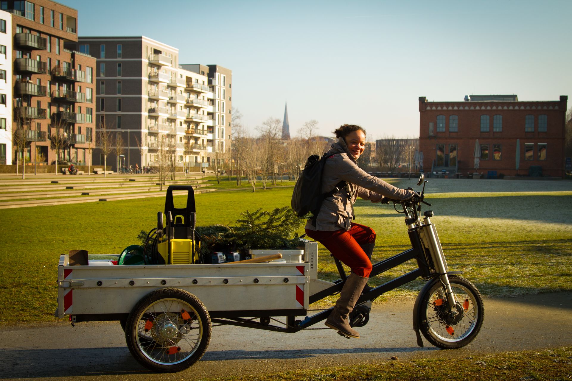 Lademeister Lastenrad für Eventvermietung in Hamburg